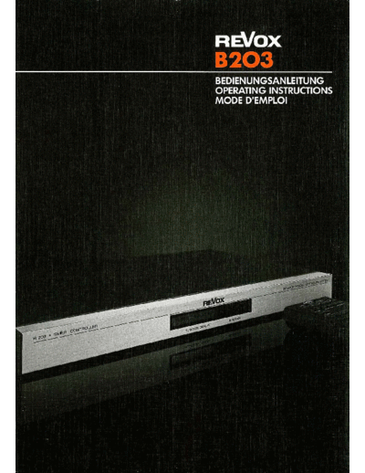 REVOX B203 Op  REVOX B203 Revox_B203_Op.pdf