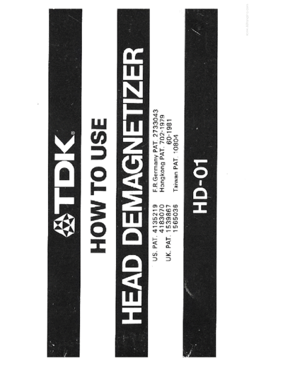 TDK hfe tdk hd-01 en de fr  TDK HD-01 hfe_tdk_hd-01_en_de_fr.pdf