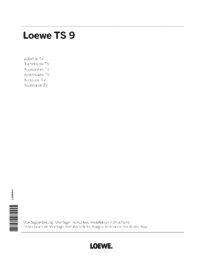 Loewe 36851000 AI Loewe TS 9 1l 170424  Loewe Assembly_Instructions 72870x00_TS_9.65 36851000_AI_Loewe_TS_9_1l_170424.pdf