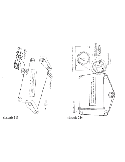 ALLOCCHIO BACCHINI Allocchio Bacchini 115 216 Sintonia  . Rare and Ancient Equipment ALLOCCHIO BACCHINI Allocchio Bacchini 115 216 Sintonia.pdf