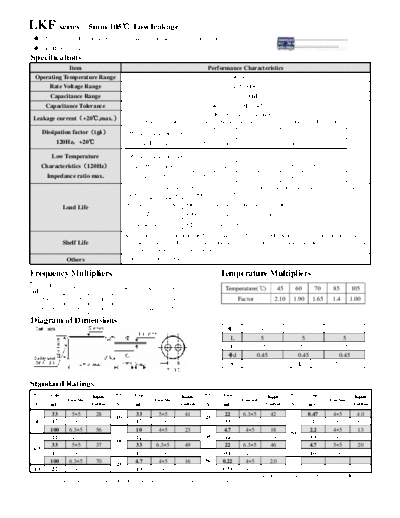 Acon [radial thru-hole] LKF Series  . Electronic Components Datasheets Passive components capacitors Acon Acon [radial thru-hole] LKF Series.pdf