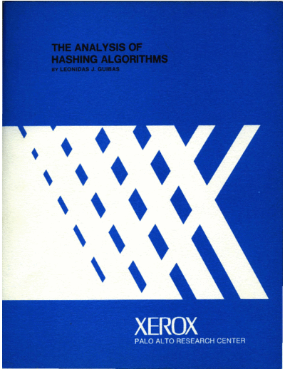 xerox CSL-76-3 The Analysis of Hashing Algorithms  xerox parc techReports CSL-76-3_The_Analysis_of_Hashing_Algorithms.pdf
