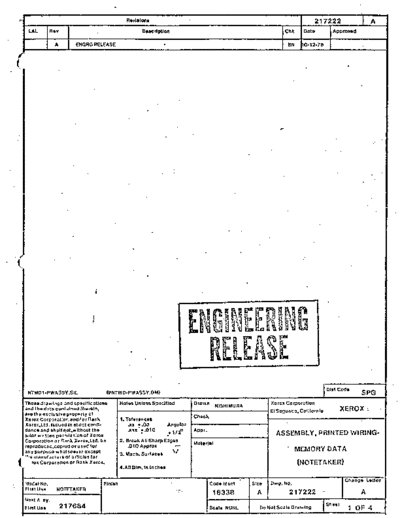 xerox 19781012 Notetaker Memory Data  xerox notetaker schematics 19781012_Notetaker_Memory_Data.pdf