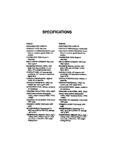 Keithley 7164RevA DocSpec  Keithley 71xx 7164RevA_DocSpec.pdf