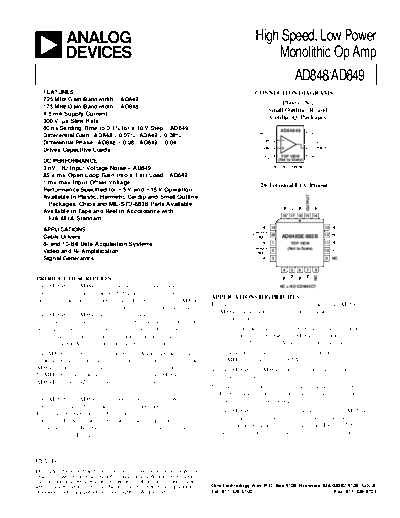 Keithley AD848JCHIPS  Keithley 2001 ds AD848JCHIPS.pdf