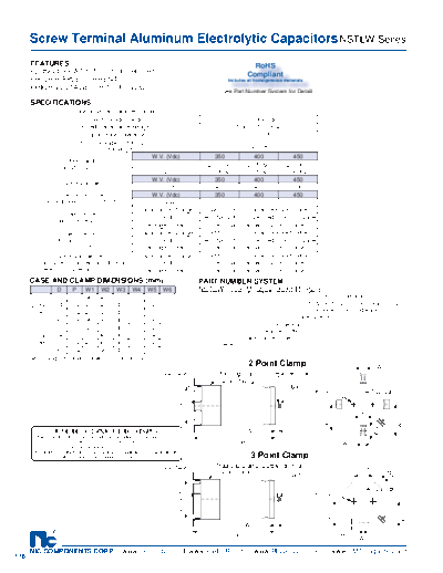 NIC [screw-terminal] NSTLW Series  . Electronic Components Datasheets Passive components capacitors NIC NIC [screw-terminal] NSTLW Series.pdf
