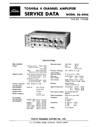 TOSHIBA hfe toshiba sb-404s service data en  TOSHIBA Audio SB-404S hfe_toshiba_sb-404s_service_data_en.pdf