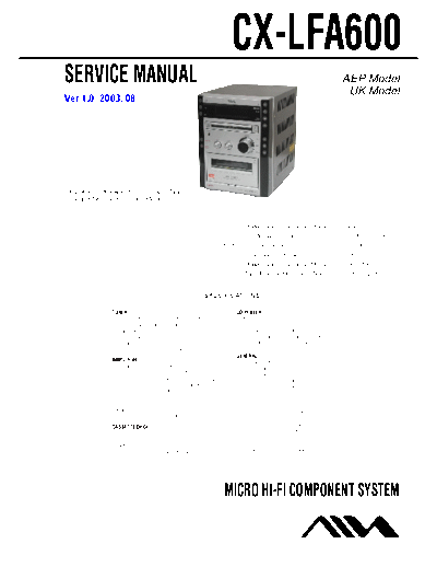 AIWA hfe aiwa cx-lfa600 service en  AIWA Audio CX-LFA600 hfe_aiwa_cx-lfa600_service_en.pdf