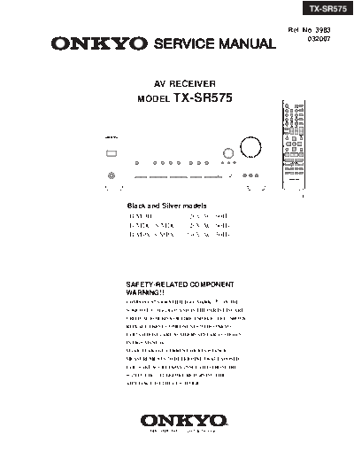 ONKYO hfe onkyo tx-sr575 service en  ONKYO Audio TX-SR575 hfe_onkyo_tx-sr575_service_en.pdf