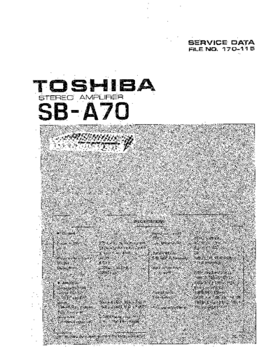 TOSHIBA hfe toshiba sb-a70 service en  TOSHIBA Audio SB-A70 hfe_toshiba_sb-a70_service_en.pdf