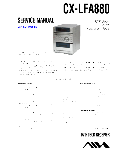 AIWA hfe aiwa cx-lfa880 service en  AIWA Audio CX-LFA880 hfe_aiwa_cx-lfa880_service_en.pdf