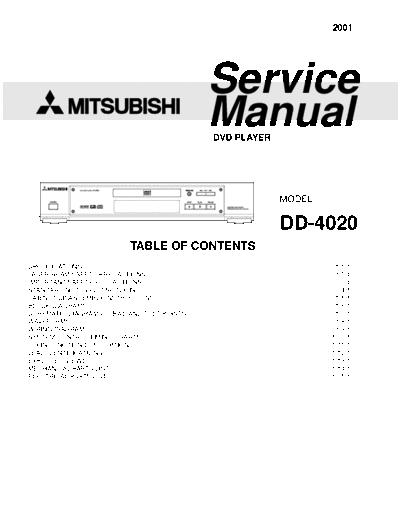 MITSUBISHI hfe mitsubishi dd-4020 service  MITSUBISHI Audio DD-4020 hfe_mitsubishi_dd-4020_service.pdf