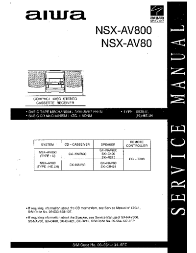 AIWA hfe   nsx-av800 av80 service en  AIWA Audio NSX-AV80 hfe_aiwa_nsx-av800_av80_service_en.pdf