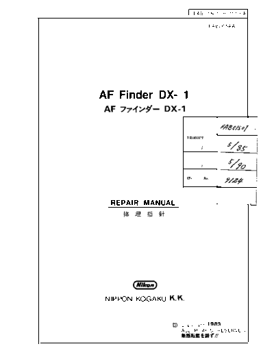 Nikon f3af  Nikon pdf f3af f3af.pdf