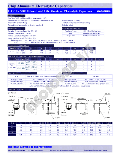 Elecsound [SMD] EAS10 Series  . Electronic Components Datasheets Passive components capacitors Elecsound Elecsound [SMD] EAS10 Series.pdf