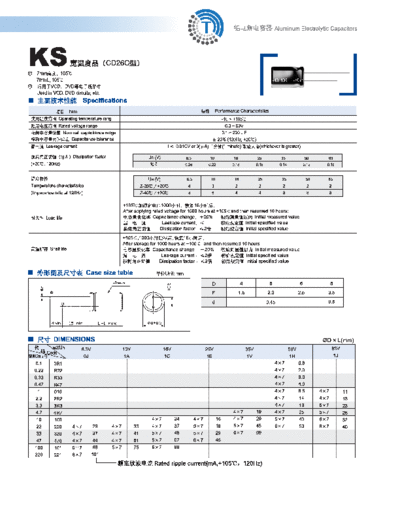 S.I. [Transfull Limited] S.I. [radial thru-hole] CD26C Series  . Electronic Components Datasheets Passive components capacitors S.I. [Transfull Limited] S.I. [radial thru-hole] CD26C Series.pdf
