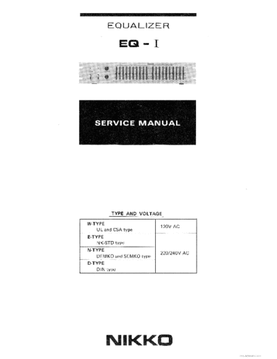 NIKKO hfe nikko eq-i schematic  NIKKO Audio EQ-I hfe_nikko_eq-i_schematic.pdf