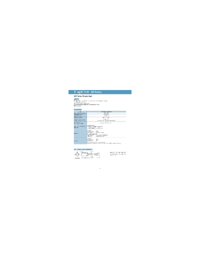 CapCon [Regioncap] CapCon [bi-polar radial] BP Series  . Electronic Components Datasheets Passive components capacitors CapCon [Regioncap] CapCon [bi-polar radial] BP Series.pdf