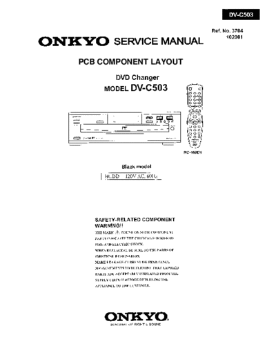 ONKYO hfe onkyo dv-c503 component layout en  ONKYO DVD DV-C503 hfe_onkyo_dv-c503_component_layout_en.pdf