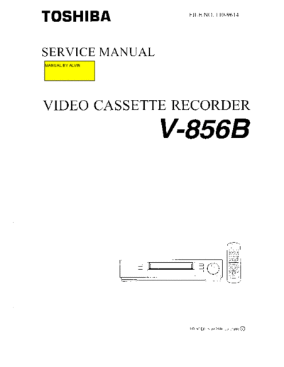 TOSHIBA v856b  TOSHIBA Video V-856B toshiba_v856b.pdf