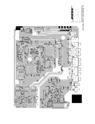 BOSE 321 main pcb layout sheet 3of5  BOSE Audio AV-3-2-1 SM 321_main_pcb_layout_sheet_3of5.pdf