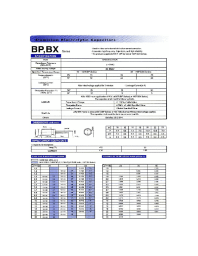 Chang-Chang [bi-polar thru-hole] BP Series  . Electronic Components Datasheets Passive components capacitors Chang-Chang chang-chang [bi-polar thru-hole] BP Series.pdf