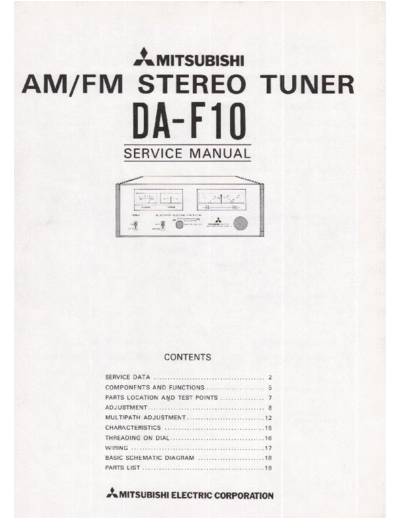 MITSUBISHI hfe   da-f10 service en  MITSUBISHI Audio DA-F10 hfe_mitsubishi_da-f10_service_en.pdf