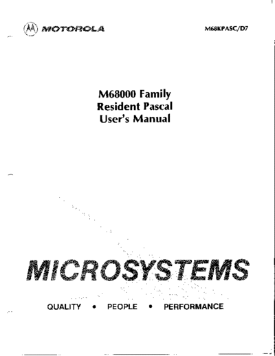 motorola M68KPASC D7 M68000Pascal Aug83  motorola 68000 versados M68KPASC_D7_M68000Pascal_Aug83.pdf