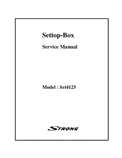 STRONG SRT 4125 service manual  STRONG Sat SRT_4125_service_manual.pdf