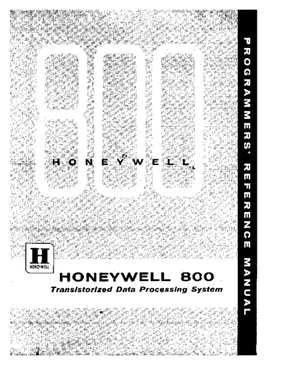 honeywell H800 programmersRefMan  honeywell h800 H800_programmersRefMan.pdf