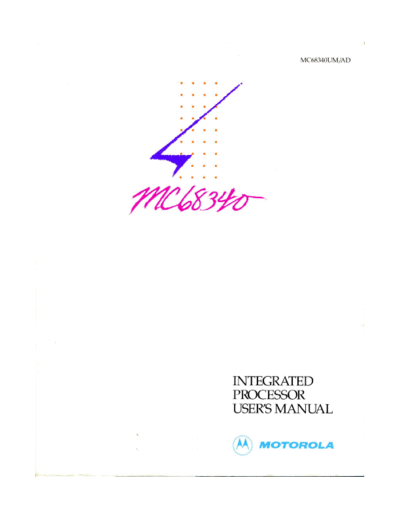 motorola MC68340 Users Manual Jan91  motorola 68000 MC68340_Users_Manual_Jan91.pdf