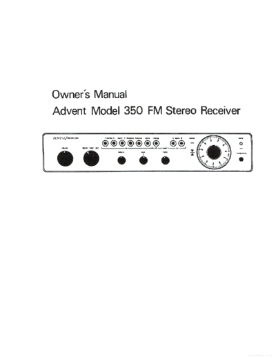 ADVENT hfe advent 350 en  ADVENT Audio 350 hfe_advent_350_en.pdf