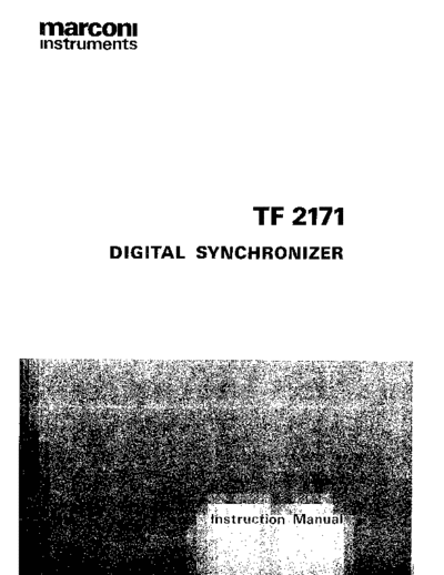 Marconi tf2171 digital synchronizer  Marconi tf2171 digital synchronizer.pdf