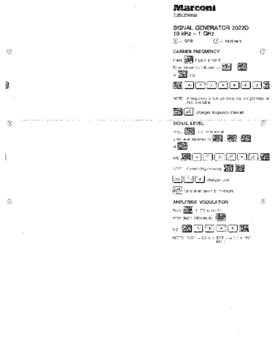 Marconi MARCONI 2022D Reference Card  Marconi MARCONI 2022D Reference Card.pdf