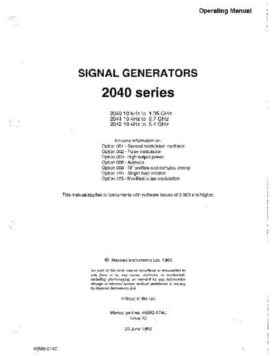 Marconi MARCONI 2040 2041 2042 Operating  Marconi MARCONI 2040_2041_2042 Operating.pdf