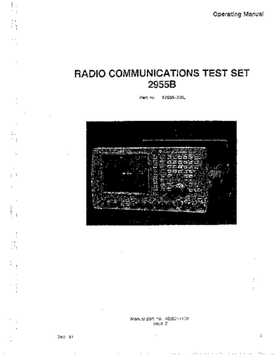 Marconi MARCONI 2955B Operation  Marconi MARCONI 2955B Operation.pdf