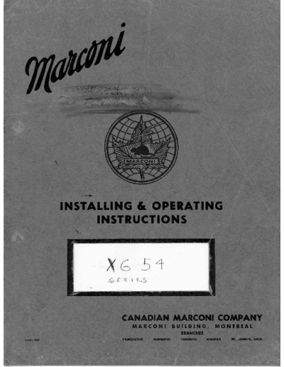Marconi XG54  Marconi XG54.pdf
