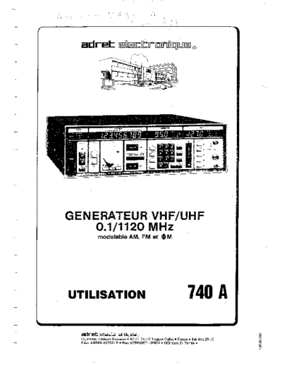 ADRET manuel utilisateur 740a  ADRET manuel_utilisateur_740a.pdf