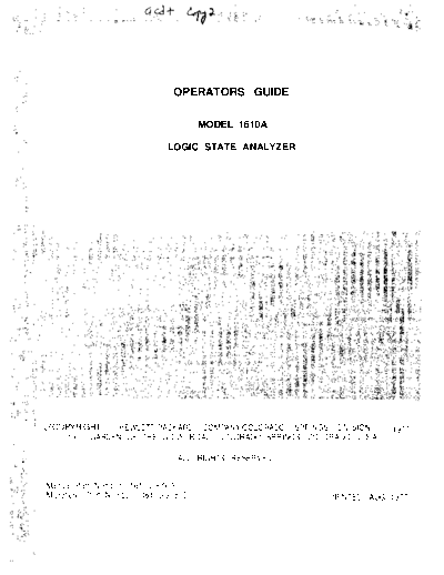 Agilent 01610-90903 1610A Operators Guide Aug77  Agilent 01610-90903 1610A Operators Guide Aug77.pdf