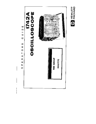 Agilent 01742-90904 1742A Operators Guide Jul78  Agilent 01742-90904 1742A Operators Guide Jul78.pdf