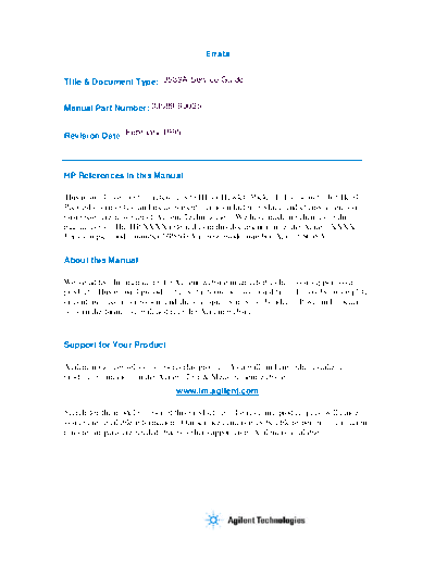 Agilent 03589-90025 3589A Service Guide with 35689A-B Feb95  Agilent 03589-90025 3589A Service Guide with 35689A-B Feb95.pdf