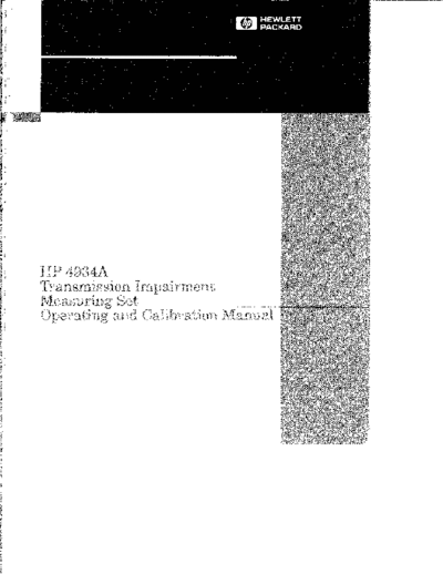 Agilent 04934-90000 4934A Op and Calib man  Sept88  Agilent 04934-90000 4934A Op and Calib man  Sept88.pdf