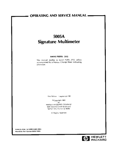 Agilent 05005-90001 5005A Operating and Service Sep81  Agilent 05005-90001 5005A Operating and Service Sep81.pdf