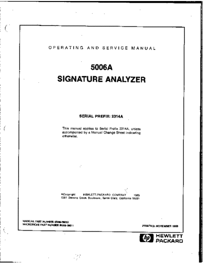 Agilent 05008-90010 5006A Operating and Service Nov85  Agilent 05008-90010 5006A Operating and Service Nov85.pdf