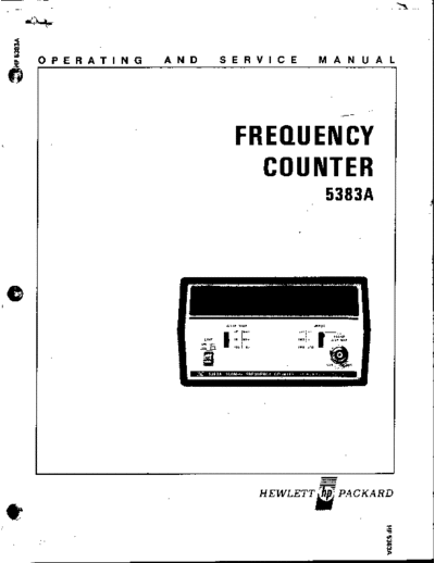 Agilent 05383-90001 5383A Operating and Service Mar75  Agilent 05383-90001 5383A Operating and Service Mar75.pdf