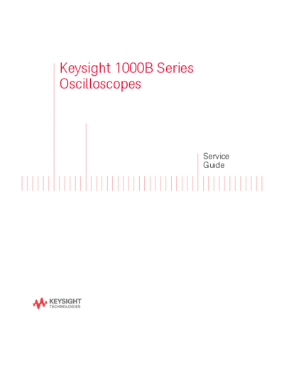Agilent 1000B Series Oscilloscopes Service Guide 54139-97015 c20140701 [46]  Agilent 1000B Series Oscilloscopes Service Guide 54139-97015 c20140701 [46].pdf