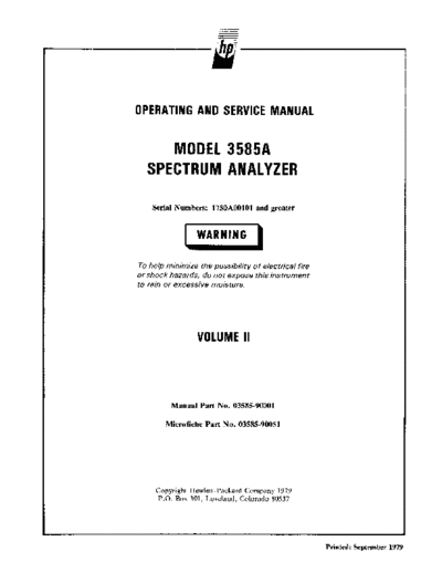Agilent 3585A Spectrum Analyzer Service Manual  Agilent 3585A Spectrum Analyzer Service Manual.pdf
