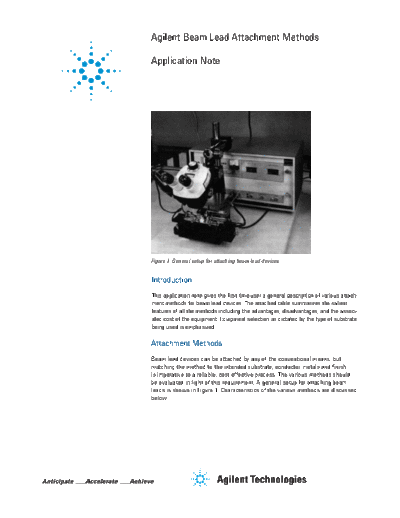 Agilent 5091-9074E Beam Lead Attachment Methods - Application Note c20131025 [8]  Agilent 5091-9074E Beam Lead Attachment Methods - Application Note c20131025 [8].pdf