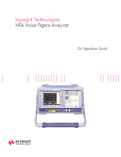 Agilent 5980-0163E NFA Series Noise Figure Analyzer - Configuration Guide c20140826 [8]  Agilent 5980-0163E NFA Series Noise Figure Analyzer - Configuration Guide c20140826 [8].pdf