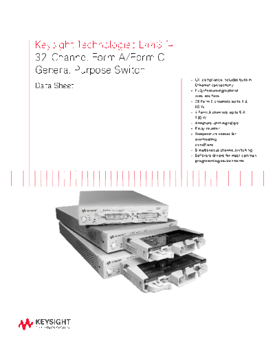 Agilent 5989-4827EN L4437A 32-Chan Form A Form C General Purpose Switch - Data Sheet c20141202 [9]  Agilent 5989-4827EN L4437A 32-Chan Form A Form C General Purpose Switch - Data Sheet c20141202 [9].pdf